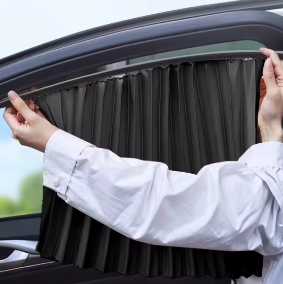 Rideaux de voiture intégrés