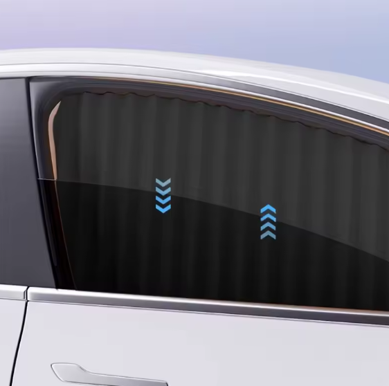 Rideaux de voiture intégrés