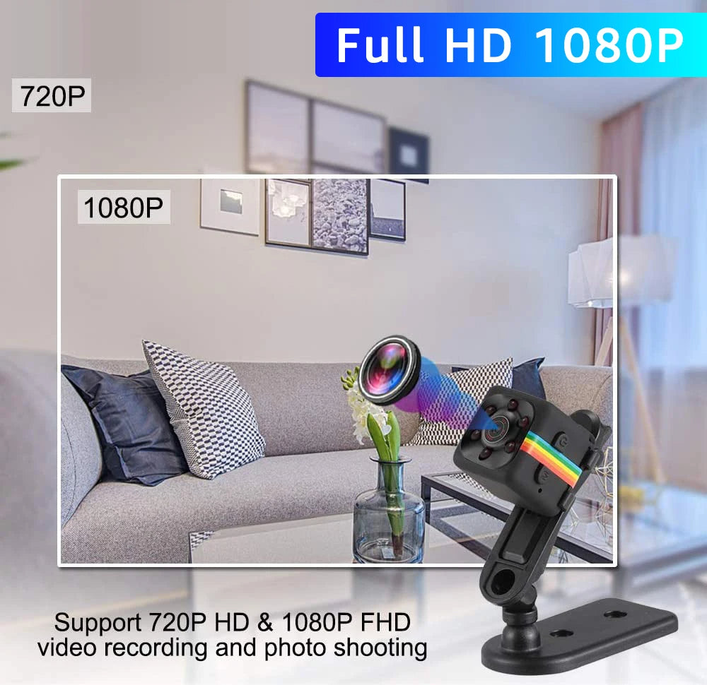 Mini caméra SQ11 HD 1080P