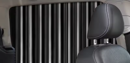 Rideaux de voiture intégrés